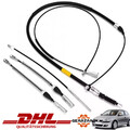 HANDBREMSSEILE Für OPEL CORSA C KOMPLETT-SET FESTSTELLBREMSE SEILZUG 5Tlg DHL