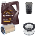 FEBI BILSTEIN Inspektionspaket 5L MANNOL Energy 5W-30 für VW Transporter IV Bus