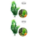  2 PCS Pflanzen Unecht Fischtankdekoration Künstliche Aquarienpflanzen