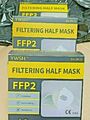FFP2 CE2163 Mundschutz Maske Schutzmaske Atem ohne Ventil 1 10 20 30 40 Stck NEU