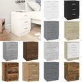 1/2er Set Nachttisch Nachtschrank Nachtkommode Nachtkonsole Tisch Holzwerkstoff