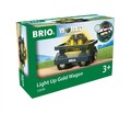 BRIO Goldwaggon mit Licht