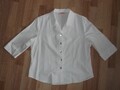 Bluse Weiß für Damen Gr.L von Vicky