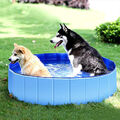 Hundepool Swimmingpool Hunde Pool Faltbar Hundebad Doggy Plantschbecken Becken