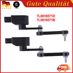FÜR AUDI Q7 4L VW TOUAREG NIVEAUSENSOR MIT GESTÄNGE LUFTFEDERUNG HINTEN L+R x2