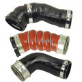 3x Ladeluftschlauch für BMW 3 ER E90 E91 E92 335d 286 PS Turboschlauch Set