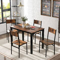 Esszimmergruppe Essgruppe 4 Stühle Sitzgruppe Esstisch Esszimmer Stuhl Tisch Set
