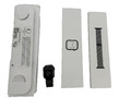 Apple Watch Series 7 45 mm Edelstahlgehäuse graphit am Milanaise Armband graphit