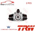 RADBREMSZYLINDER TROMMELBREMSE PAAR HINTEN TRW BWF145 2PCS A FÜR AUDI 100,80,C3