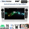 Für Opel Astra Corsa Zafira Vectra Meriva DAB+ Android 15 Autoradio GPS Navi RDS