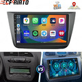 Für Seat Altea XL 2004-2015 Toledo Carplay Autoradio Android 15 32G GPS NAVI SWC