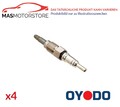 GLÜHKERZE GLÜHKERZEN OYODO 15E9002-OYO 4PCS P FÜR VW GOLF V,CADDY III