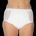 Suprima PU-Slip, Schlupfform, mit Polyesternetz, weiß                          