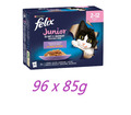 Felix So gut wie es aussieht Junior Pouches 96 x 85g Katzenfutter Kitten Futter