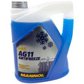 Kühlerfrostschutz MANNOL G11 AG11 G Antifreeze 5 Liter Fertiggemisch -40°C blau