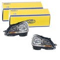 2x MAGNETI MARELLI HALOGEN SCHEINWERFER SATZ passend für MERCEDES-BENZ C-KLASSE