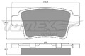 TOMEX Brakes Bremsbelagsatz, Scheibenbremse TX 14-82 für CITROËN