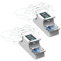 2x Hama Dual Ladestation Ladegerät für Sony PS5 Wireless Controller Docking Dock