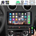 64G Android 13 Carplay Autoradio GPS Navi WIFI RDS +KAM Für Audi A3 S3 RS3 8P 8V