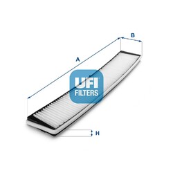 UFI 53.158.00 Innenraumfilter Pollenfilter für BMW 3 Limousine (E46) X3 (E83)