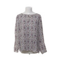 ESPRIT, Bluse, Größe: 40, Weiß/Mehrfarbig, Viskose, Paisley, Damen #wz6