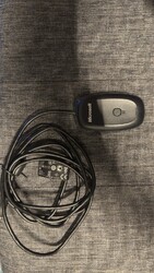 Original Microsoft Wireless Receiver PC + Xbox 360 Controller Adapter Kabel Grau