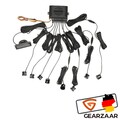 LCD Einparkhilfe mit 8 Sensoren Universal Vorne Hinteren Schwarz Parkhilfe PDC