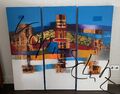 Original Acryl Gemälde Malerei groß Abstrakt Künstler Bild XL Kunst Modern bunt