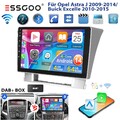 4+64G Android 14 DAB+ Carplay Autoradio BT Für Opel Astra J Buick EXCELLE Verano