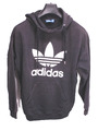 Adidas Hoodie Kapuzenpullover Damen Gr. 36 schwarz weiß Sweatshirt Trefoil HS382