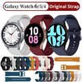 Silikon Armband Für Samsung Galaxy Watch 6 5 4 40/44mm 5 Pro 6 4 Classic 47 46m