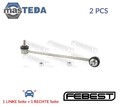 1923-E60FL STABILISATOR STABI LINKS+RECHTS VORNE FEBEST 2PCS FÜR BMW 5,E60,E61