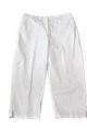 CANADA C&A* Damen Sommerhose Weiße 7/8 Hose Caprihose mit Taschen Stretch Gr:40