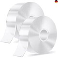 kinkaivy 10M Doppelseitiges Klebeband Extra Stark Transparent, Abnehmbar