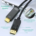 DP auf DisplayPort HDMI Adapter Kabel 1.2 HDMI 1.4 Wandler Full HD 3D 4K 30HZ