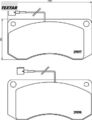 TEXTAR 2909702 Bremsbelagsatz für Scheibenbremse Bremsbelagsatz 