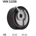 Spannrolle Zahnriemen SKF VKM 11258 für VW Volvo Transporter IV 850 S70 V70 I