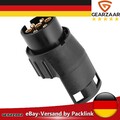 Adapter 7- auf 13-polig Anhänger Steckdose Stecker 12V Auto Steckdose KFZ PKW