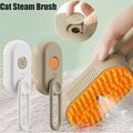 Cat Steam Brush Steamy Dog Brush 3 in 1 Electric Spray Massage Pet Grooming