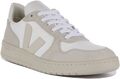 Veja V 10 B-Mesh Pierre Wildleder Netz Trainer weiß grau Herren UK 6 - 12