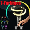 Touch Tischlampe Dimmbar LED Nachtlicht Farbwechse Nachttischlampe Schlafzimmer