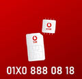 Vodafone SIM-Karte mit VIP-Nummer 01x0 888 08 18