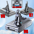 9000 mAh für Dyson V6 V7 V8 V10 Akku SV10 SV11 SV12 Staubsauger DC58 Sony Cell