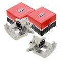 2x MAPCO BREMSSATTEL HINTEN LINKS+RECHTS passend für CITROËN JUMPER FIAT DUCATO