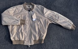 Giorgio Brato Leder-Bomberjacke in Croco-Optik – Gr. M