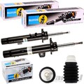 2x BILSTEIN B4 STOßDÄMPFER+PROTECTION KIT VORNE passend für BMW 1er E81 E87