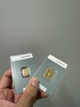 5 + 1 Gramm Goldbarren - 999,9 Gold - in Blisterkarte - Neuware - Heraeus