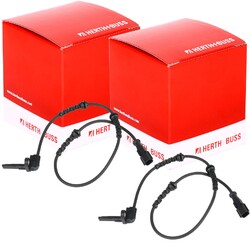 2X HERTH+BUSS ABS-SENSOR RADDREHZAHL VORNE passend für DACIA DUSTER RENAULT FLUE