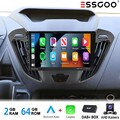 DAB+ Autoradio Für Ford Transit Tourneo Custom Android 13 2+64G Navi Kam CarPlay
