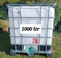 IBC CONTAINER Wassertank 1000 Liter Neuwertig Gereinigt Regentank Regenbehälter